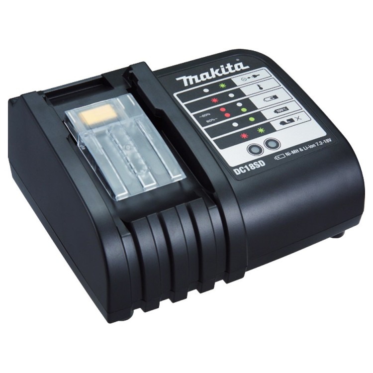 MAKITA DC18SD nabíječka pro akumulátory 7,2 - 18V