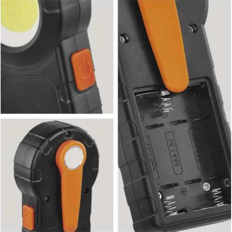 EMOS P4715 LED svítilna plastová, 3× AAA