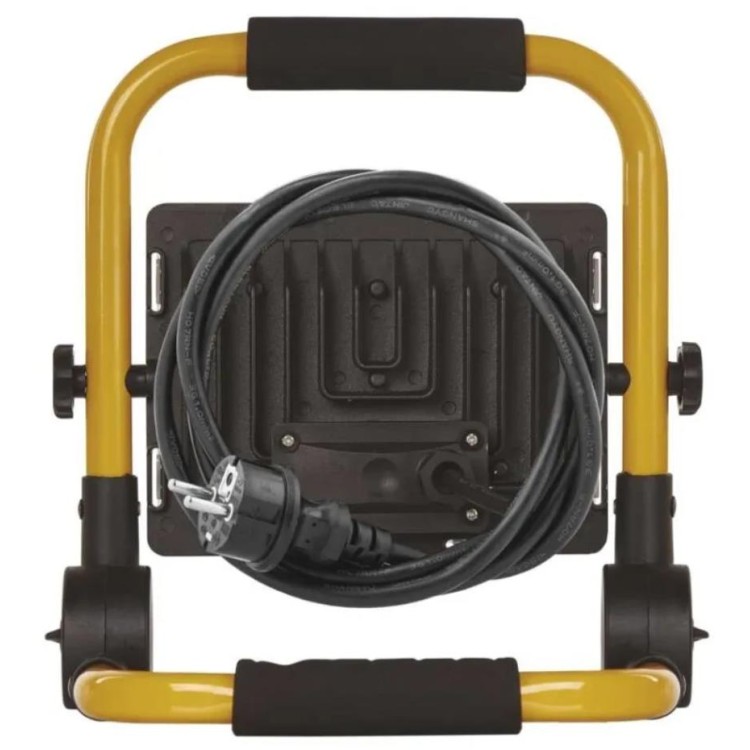 EMOS ZS3342 LED reflektor ILIO přenosný, 51 W, černý/žlutý, neutrální bílá