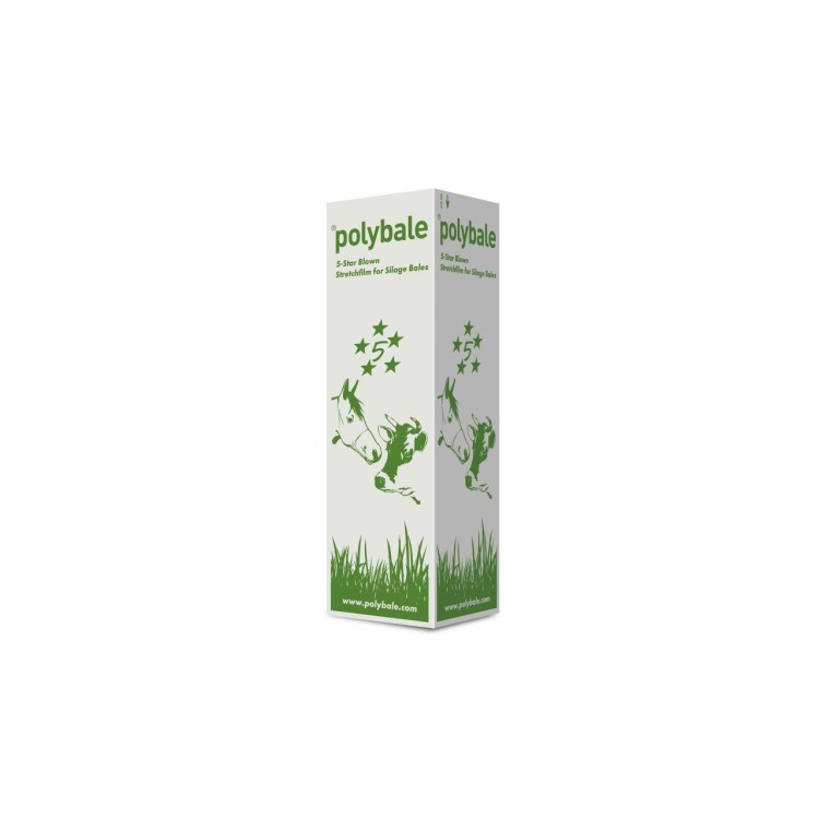 Folie POLYBALE 75cmx1500mx0,25mm (OLIVE)  tmavě zelená