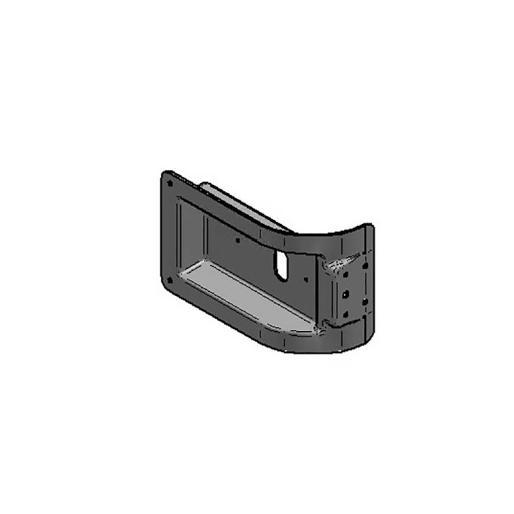 Kryt osvětlení zakřivený pro zadní čelo ASW 342x230mm