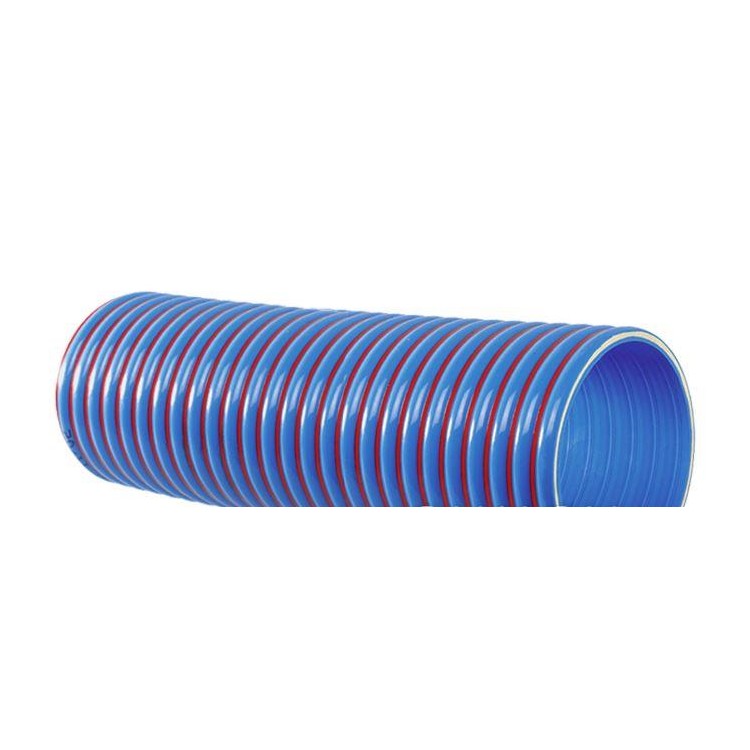 Hadice PVC 45/53,8 APOLLO SE modrá/červená spirála -25°C/+60°C pro fekální vozy