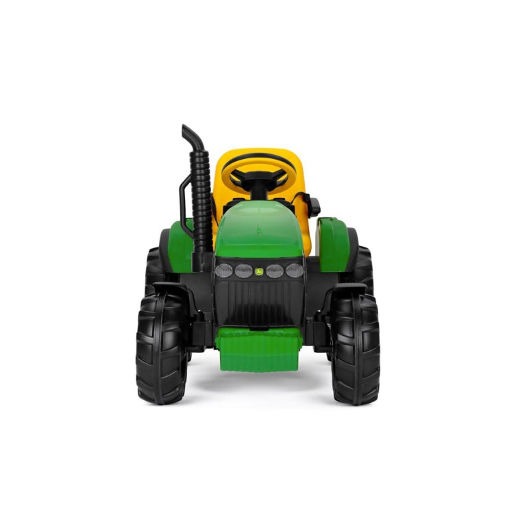 Peg-Pérego IGOR0117Li Traktor elektrický JD s vlekem na dálkové ovládání