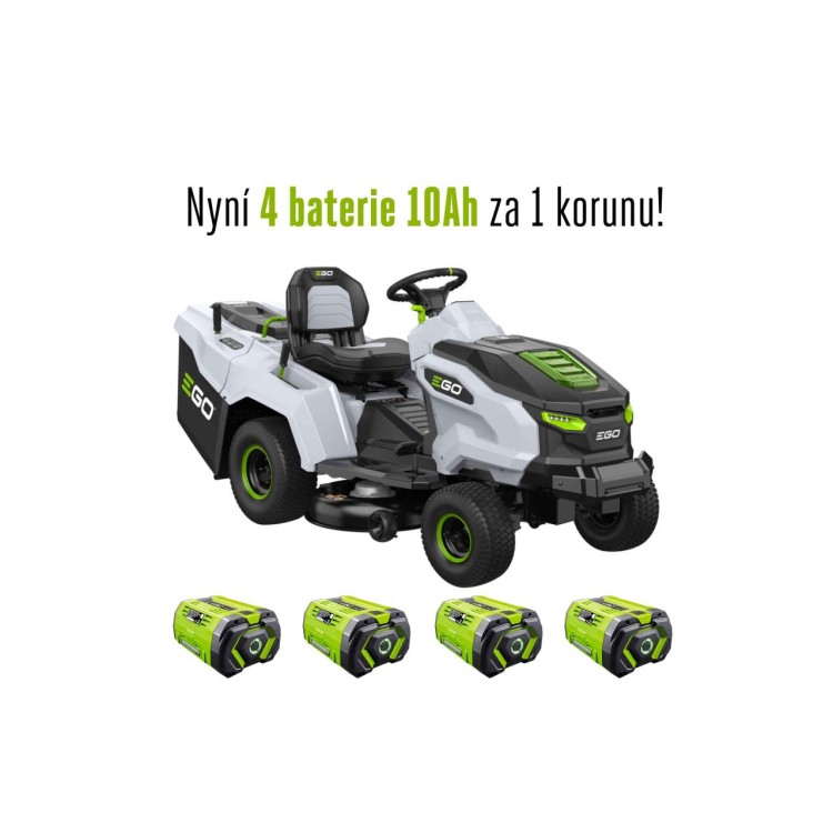 EGO TR3801E-B AKU traktor zahradní