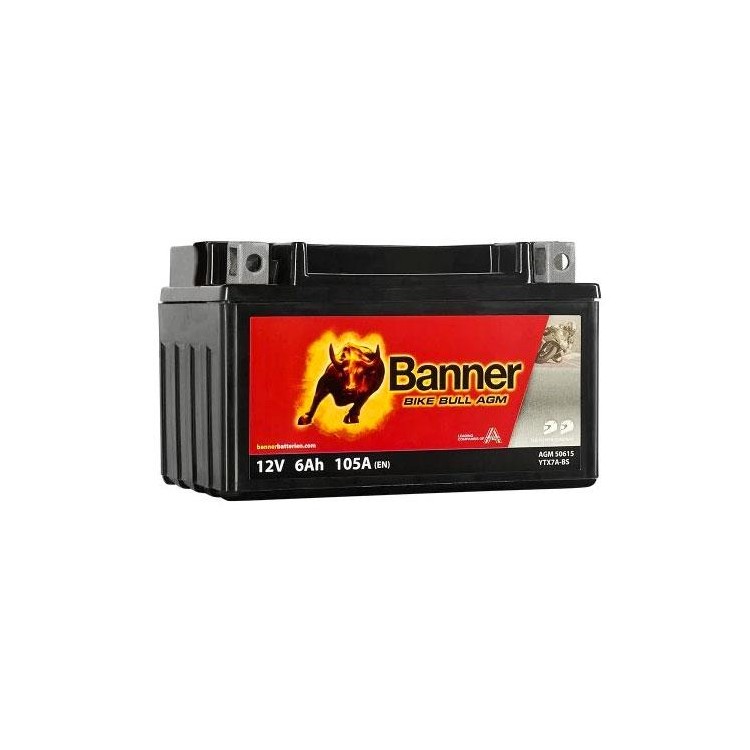 AGM50615 Baterie Banner Bike Bull AGM 12V/6Ah