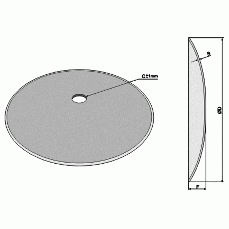 Disk hladký 660 pr.41 5 mm