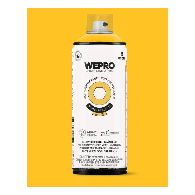 WEPRO WE-EX014WP1021 Sprej barva žlutá RAL1021 400ml