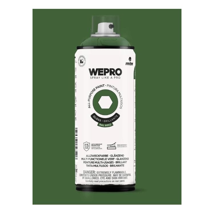 WEPRO WE-EX014WP6002 Sprej barva zelená RAL6002 400ml