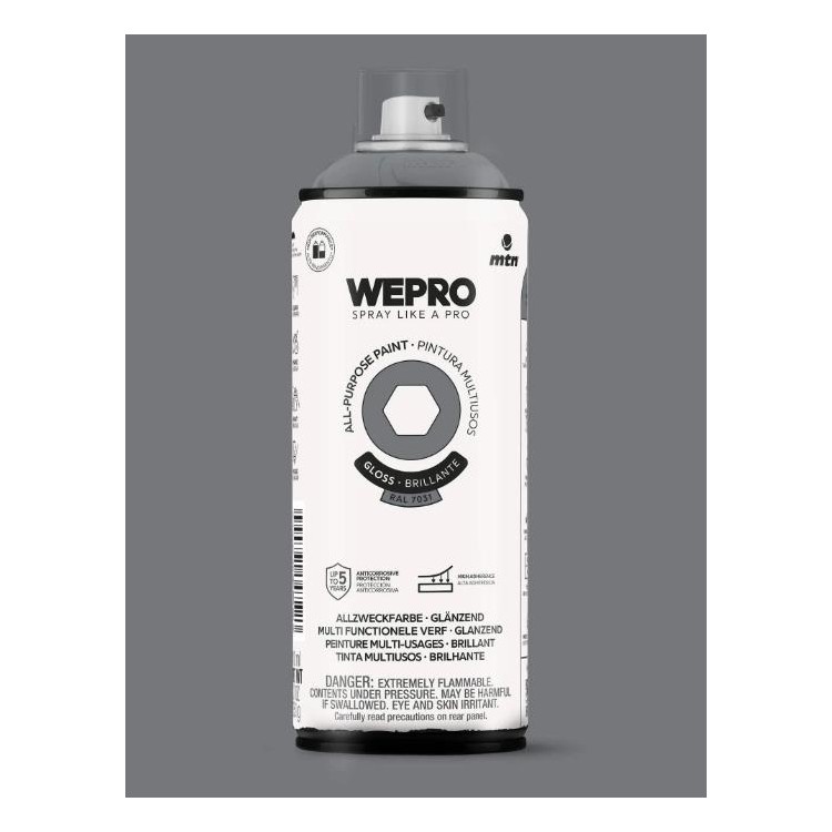 WEPRO WE-EX014WP7001 Sprej barva šedá RAL7001 400ml