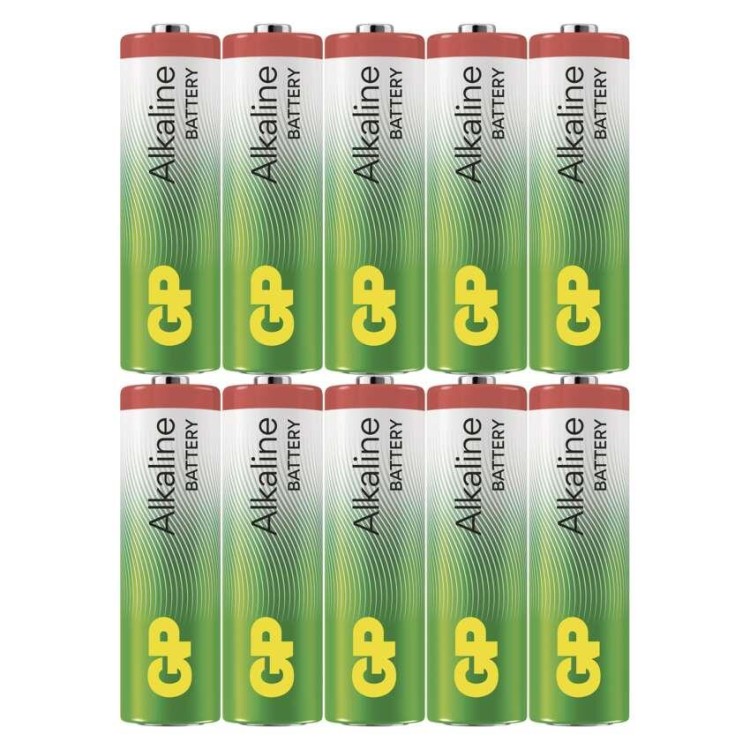 GP B0420G Alkalická baterie GP Alkaline AA (LR6), 10 ks