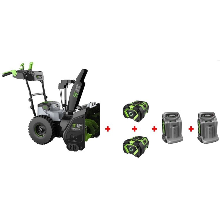 SNT2400E-K2753 AKU sněhová fréza set