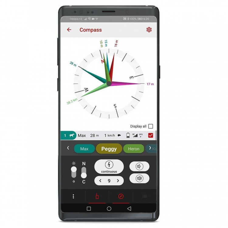Vyhledávací a výcvikové zařízení pro psy DOG GPS X30T