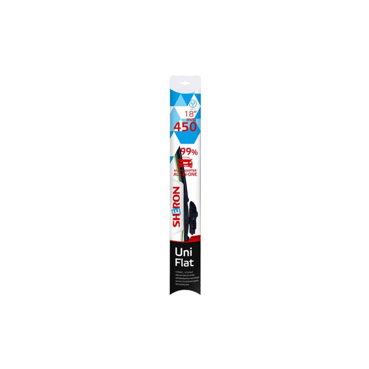 Stěrač plochý Uni 450 mm SHERON