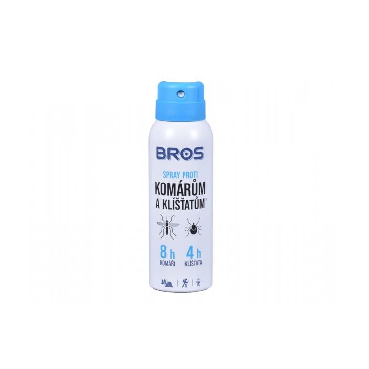 BROS Spray proti komárům a klíšťatům 90ml