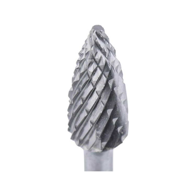 EXTOL 8703863 Fréza karbidová, ostrý oblouk, pr.6x13mm, pr.stopky 3mm