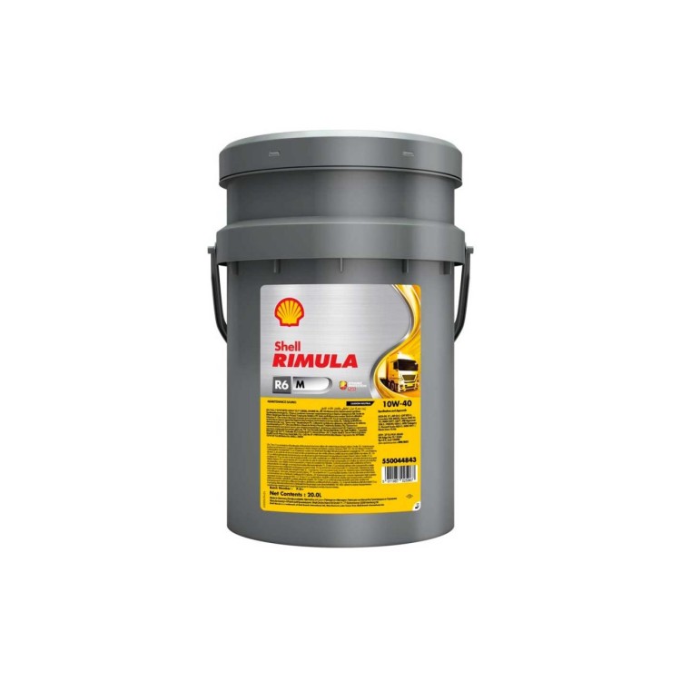 Olej SHELL Rimula R6M 10W-40 20L