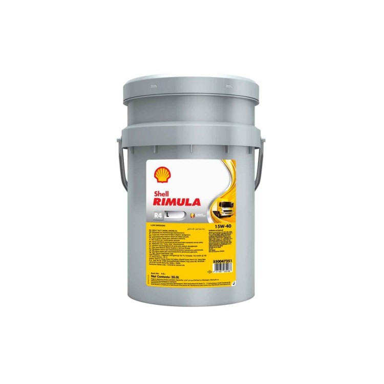 Olej SHELL Rimula R4L 15W-40 20L