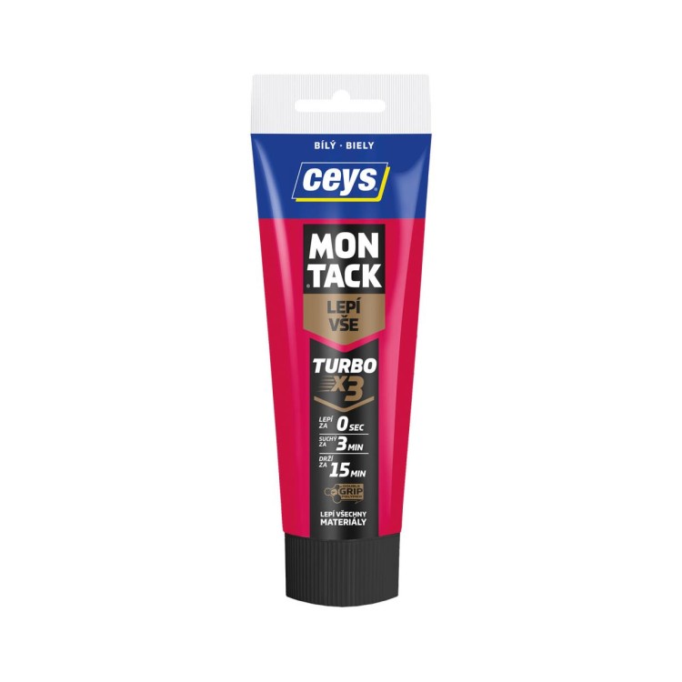 CEYS Lepidlo Montack Turbo bílá 125ml
