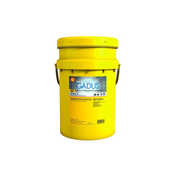 SHELL Gadus S3 V220C 2  Plastické mazivo 18kg