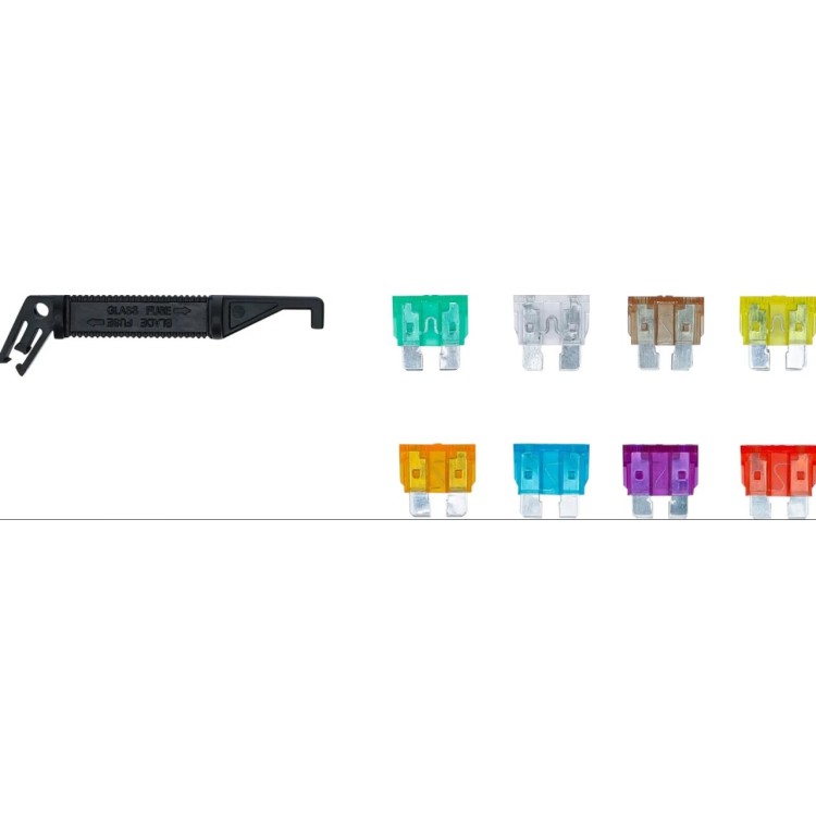 BGS Technik BGS108126 Pojistky ploché sada 96 dílů