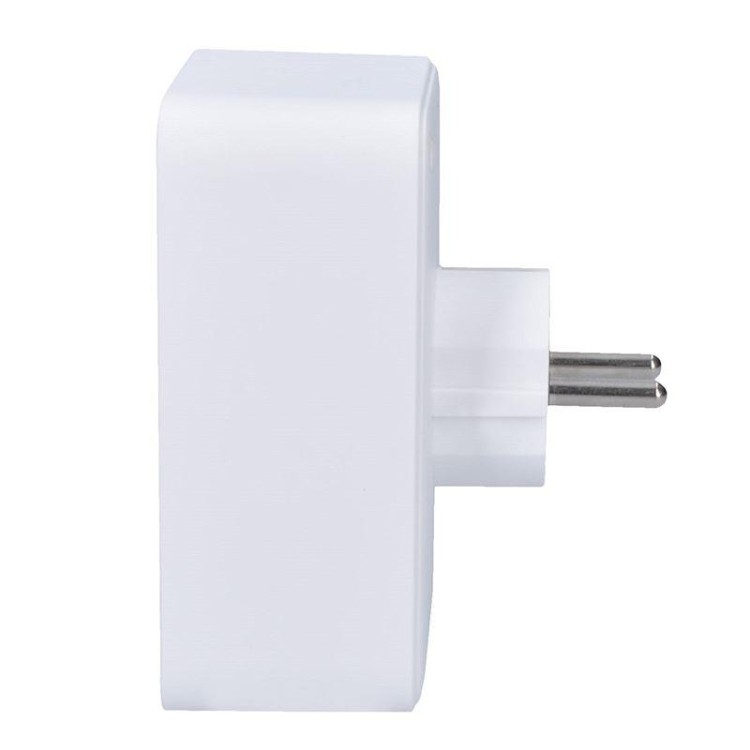 SOLIGHT Rozbočka 1x 16A + 2x 2,5A, 2xUSB A+C rychlonabíječka 20W PD,bílá,vypínač
