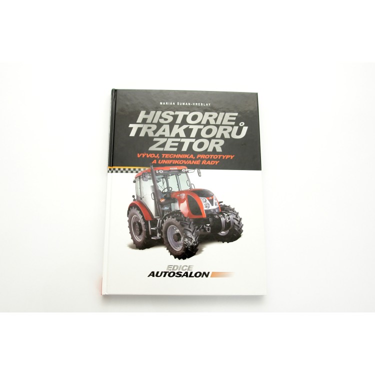 Kniha historie traktorů Zetor