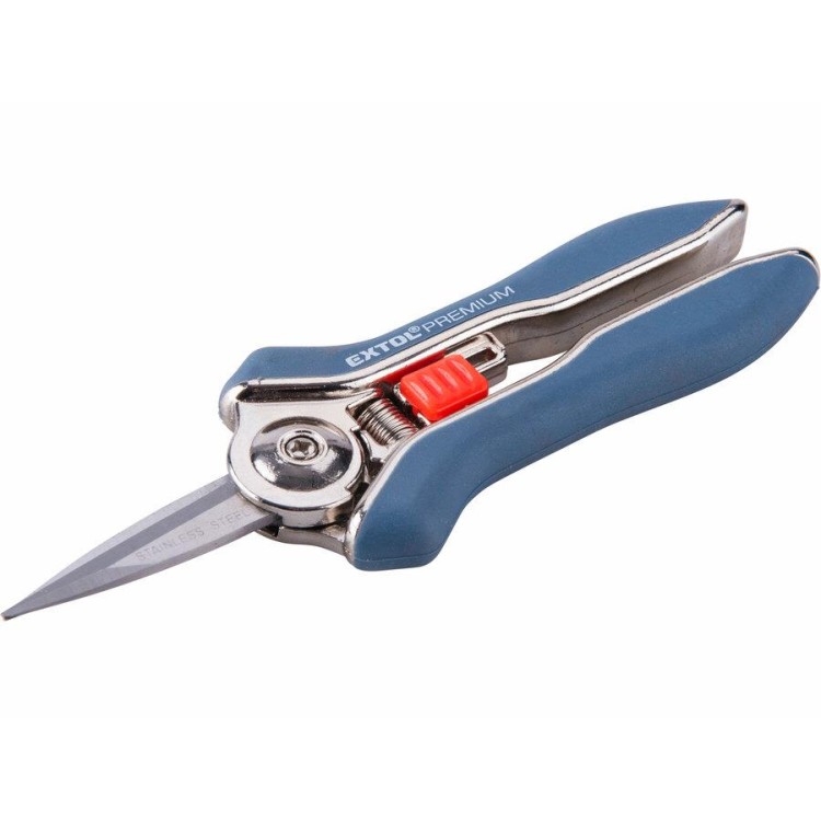 EXTOL PREMIUM 8872115 Nůžky zahradnické mini 153mm - nerez