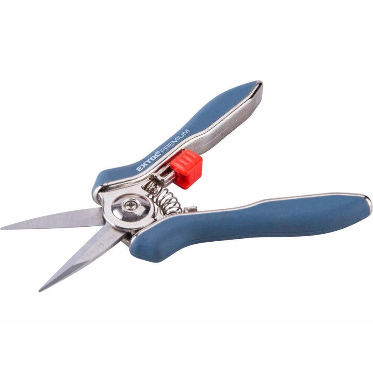 EXTOL PREMIUM 8872115 Nůžky zahradnické mini 153mm - nerez