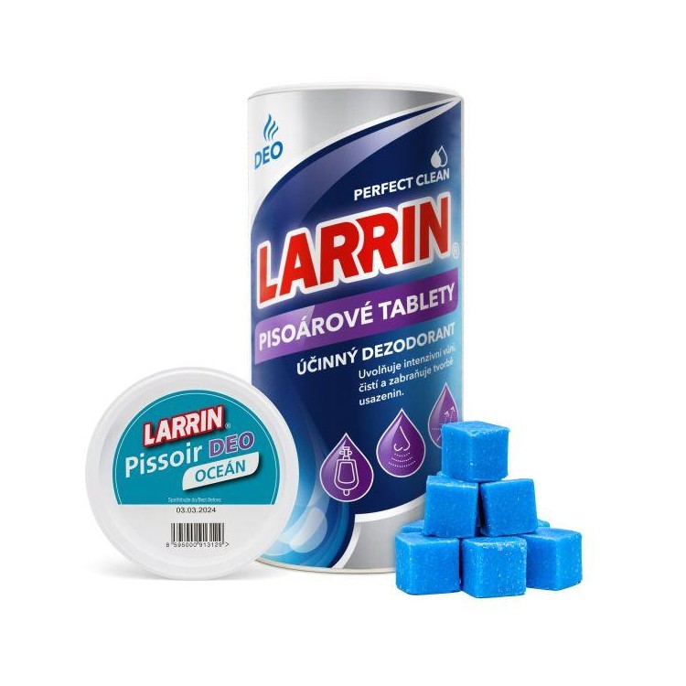 LARRIN WC pissoir DEO Oceán 900g deo tabs (36 tablet)