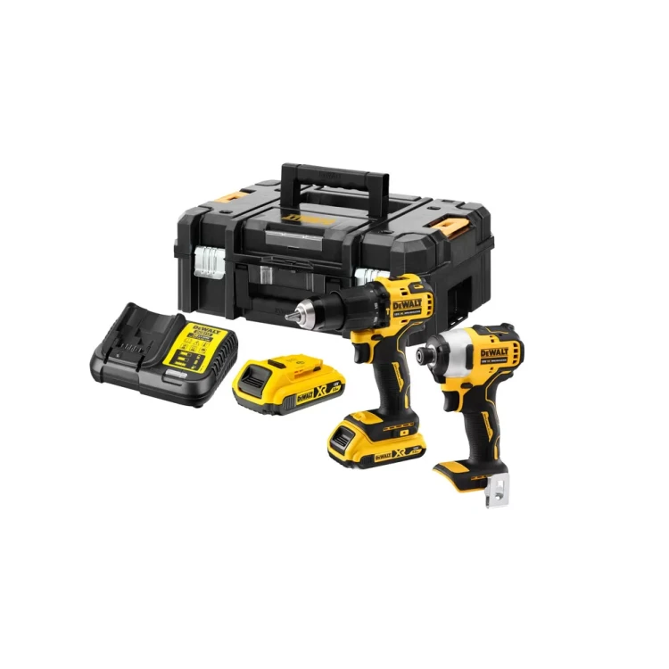 DEWALT DCK2062D2T Aku sada DCD709 + DCF809 v kufru