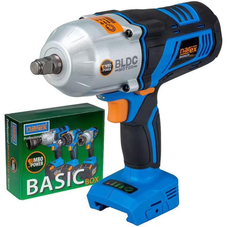 NAREX 7919493 ASR 600-3MTB Aku rázový utahovák 60V BASIC 1000Nm BRUSHLESS