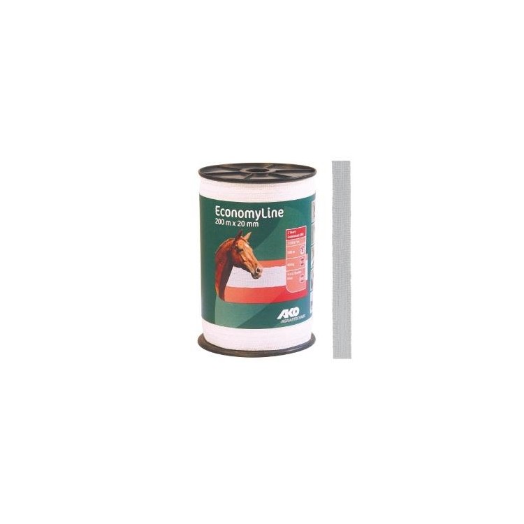 33190 EconomyLine Polyetylenová páska pro elektrické ohradníky - BASIC 20 mm