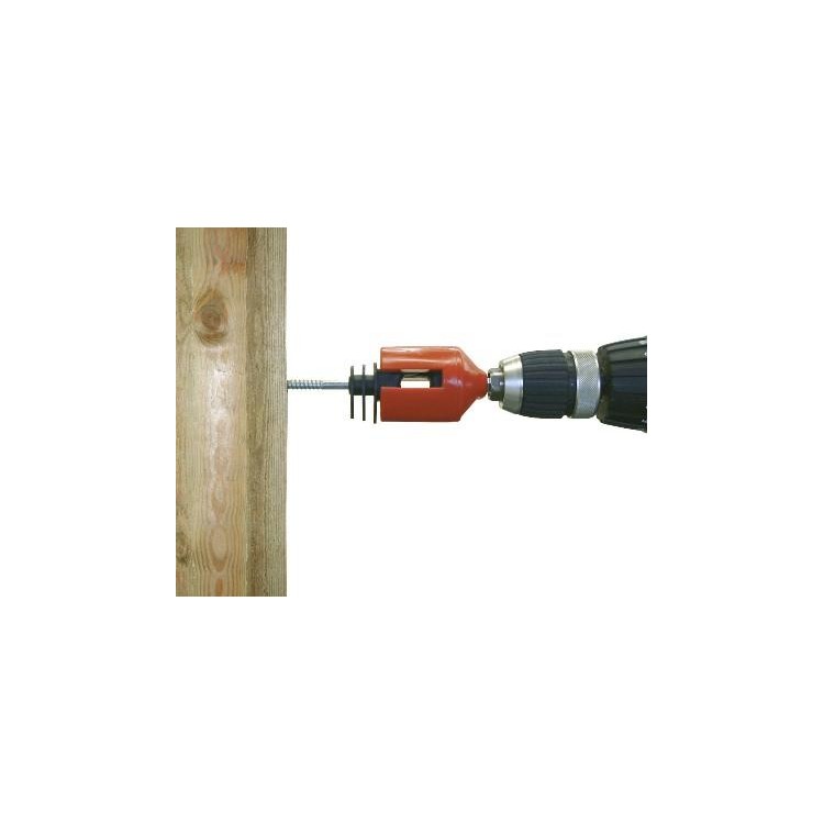 33380 Izolátor pro elektrické ohradníky CZ 131 kruhový s vrutem 5 mm