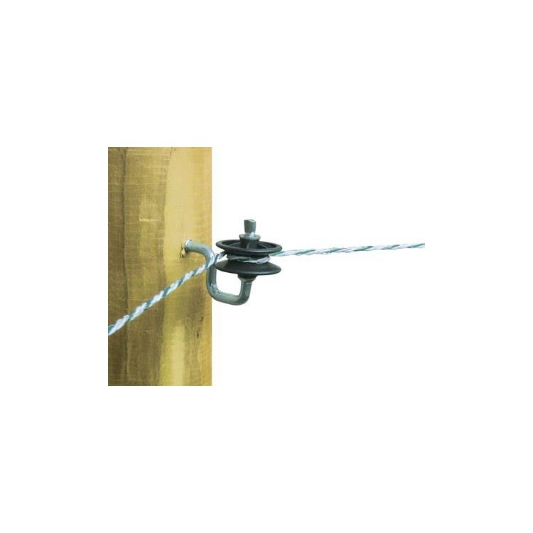 KERBL Izolátor pro elektrické ohradníky AKO, rohový, napínací, vrut 7 mm