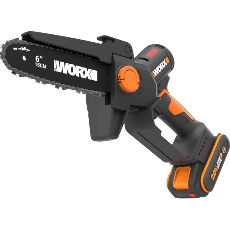WORX WG327E Aku řetězová pila 20V, 1x 2Ah - Powershare