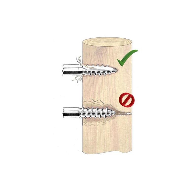 33262 Izolátor pro elektrický ohradník Easy Drill velký s vrutem 6 mm EDX