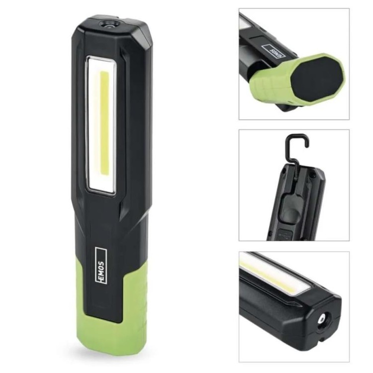 EMOS P4546 Svítilna nabíjecí LED 500 lm, 2000 mAh