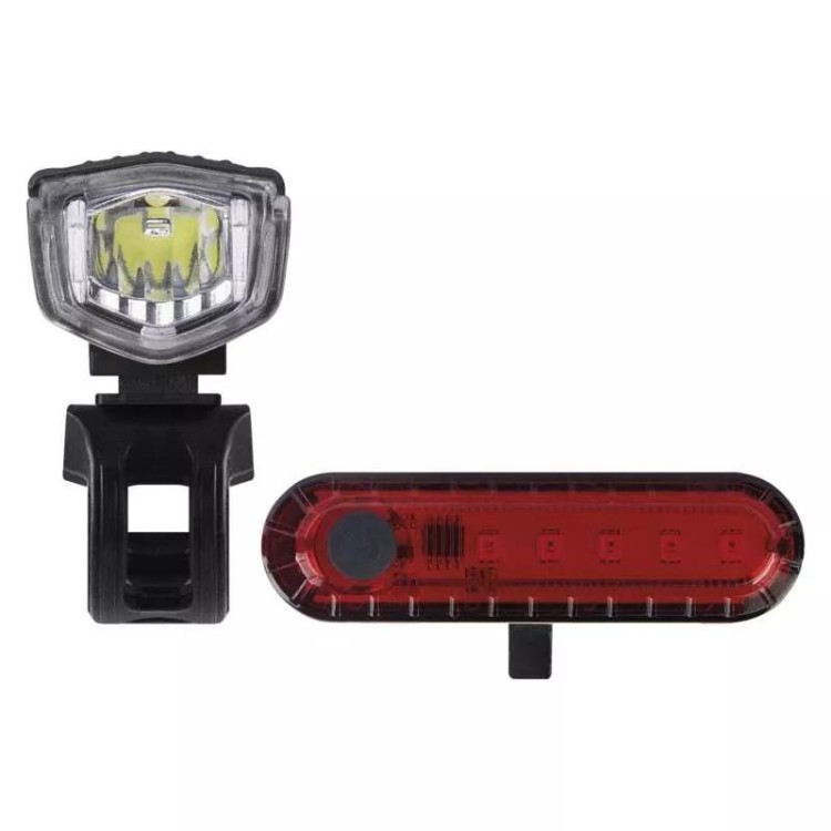 Emos P3923 Svítilna LED přední + zadní nabíjecí na kolo 90 Im