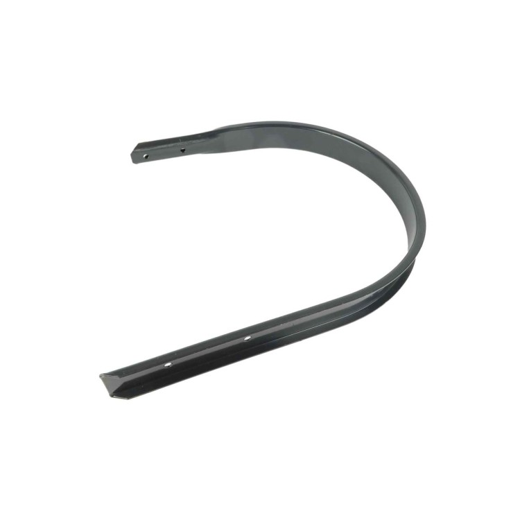 Plech sběrače středový  L=850mm (díra 55mm a 130mm)