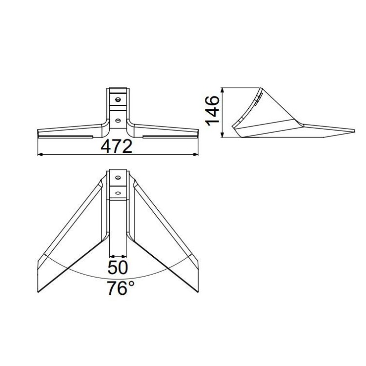 Pöttinger 965.51.040.0+1 Radlička DURASTAR SYNKRO