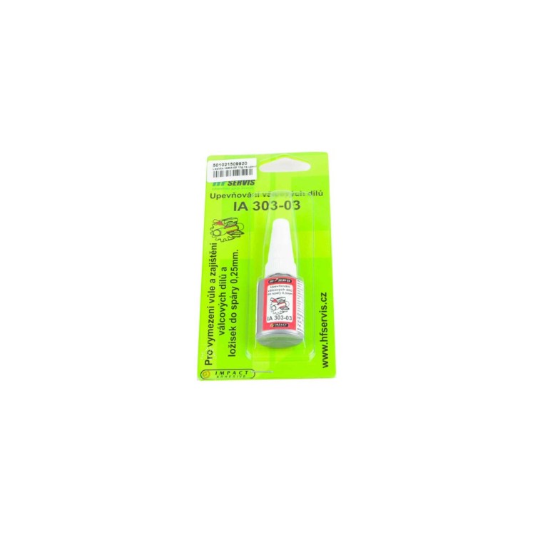 Lepidlo IA303-03 10g na upevňování ložisek