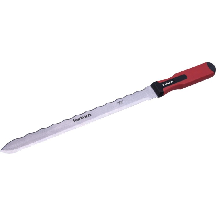 FORTUM 4780503 Nůž na minerální vatu a izolační hmoty, nerez, 470/280mm
