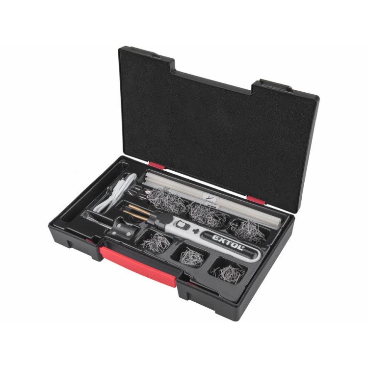 EXTOL 8891505 Svářečka sponkovací na plasty aku, USB nabíjení