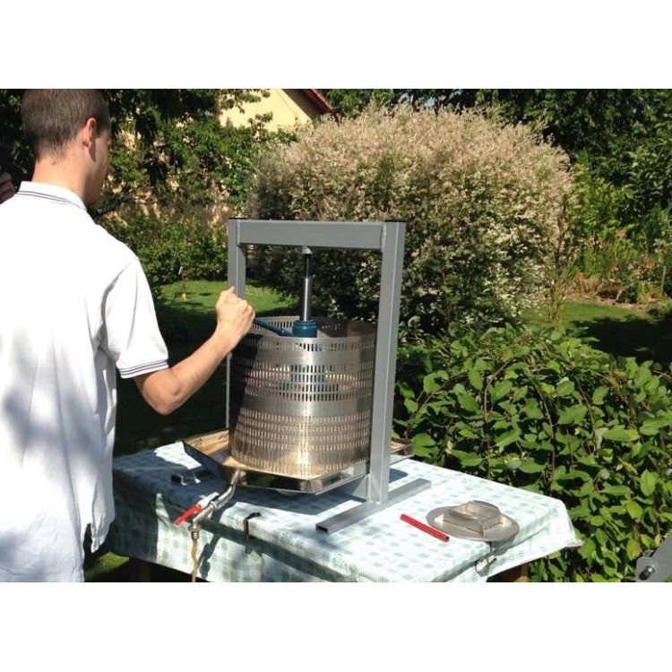 VARES Lis na ovoce HYDRAULIC 50 L - nerez