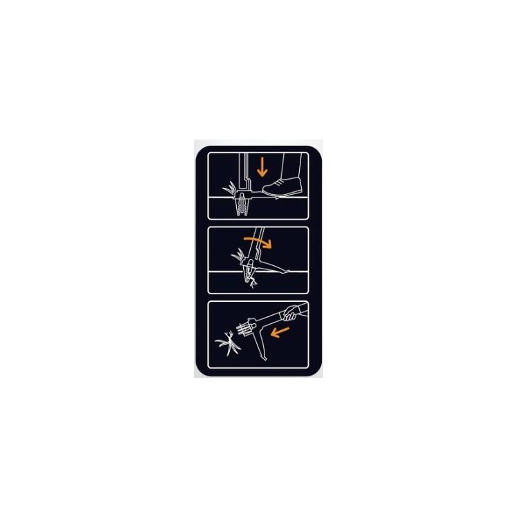 FISKARS 1080409 Vytrhávač plevele Ergonomic s košem