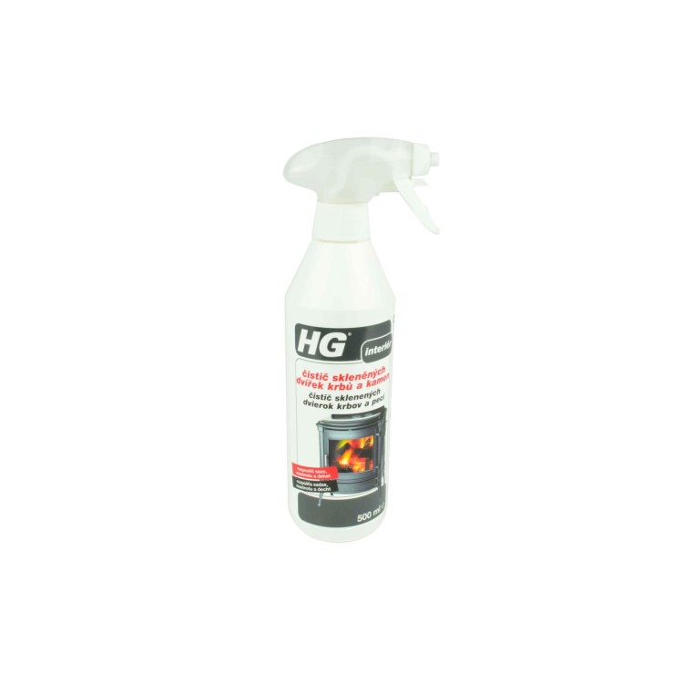 HG 431 Čistič skleněných dvířek krbů a kamen 0,5 l