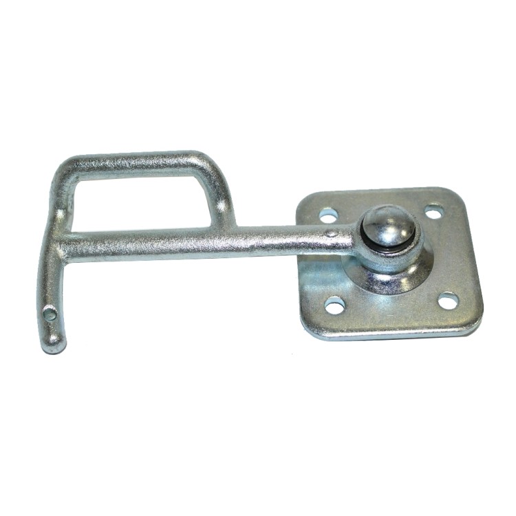 Uzávěr bočnic pákový pravý 140 mm
