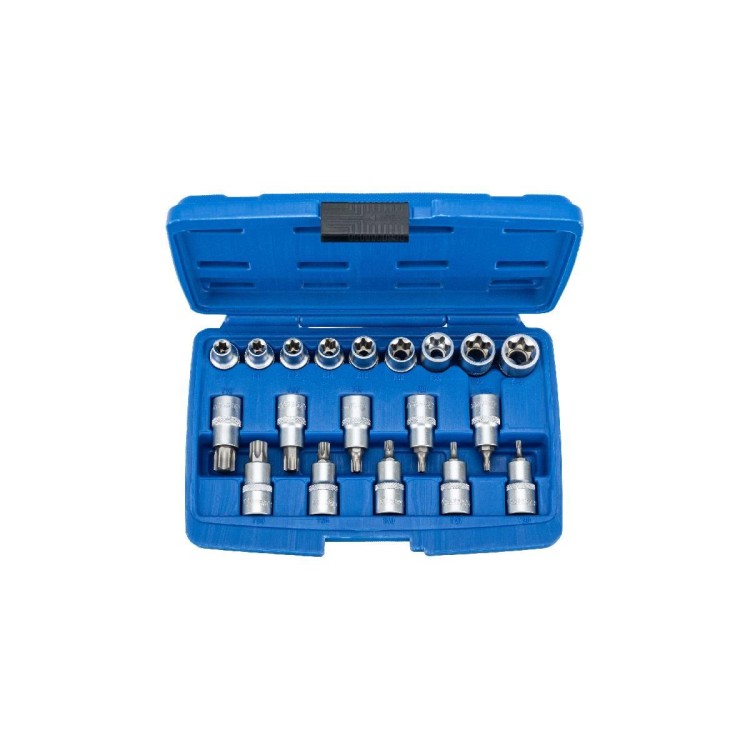 CONDOR 100-02094 Hlavice zástrčné a nástrčné 1/2", sada 19 dílů
