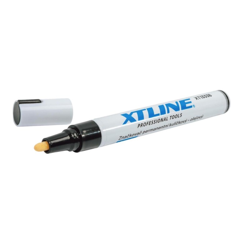 XTLINE XT13336 Značkovač permanentní kuličkový - olejový, černý