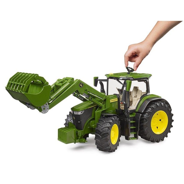 Traktor John Deere  7R 350 s čelním nakladačem Bruder 03151